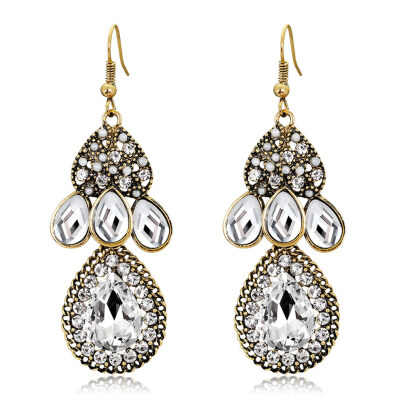 

Brand Trendy Earrings Wedding Drop Earrings Women Party Hanging Earrings Jewelry