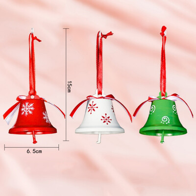 

Christmas Bell Pendant Iron Christmas Decor For Home Christmas Tree Ornaments Xmas Gifts Christmas Label