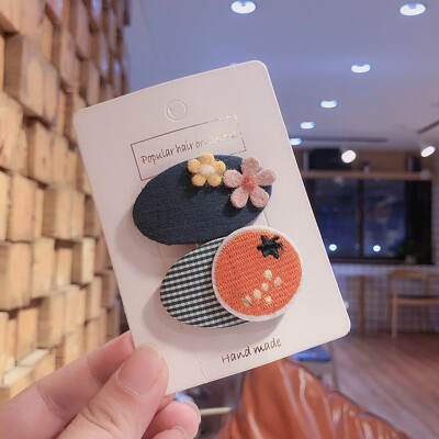 

Baby Girls Hair Clips 0-5T Cute Cartoon Flower Design Hair Pin Lovely Toddler Girl Children Princess Hair Accessories