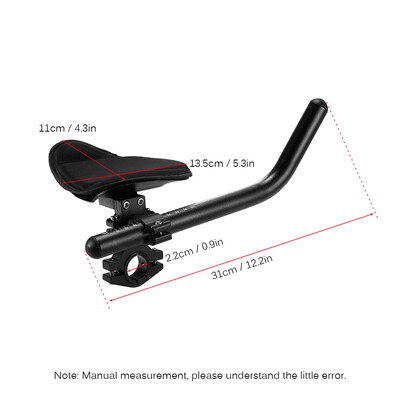 

Bike Rest Handlebar Cycling Aero Bar Bicycle Relaxation Handle Bar Triathlon MTB Road Bike Arm Rest Bar Bike Aerobar