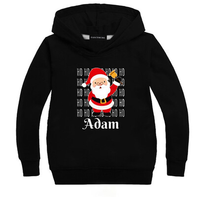 

Yeleo Trosetry Kids Merry Christmas Santa Claus Hoodie Xmas Tree Pullover Sweater