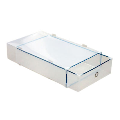 

Plastic Foldable Drawer Box For Thigh Boots 52cm Clear Stackable Home Multifunctional Storage Container