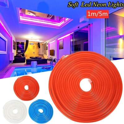 

Neon Light Dance Party Decor Light 1M5M Neon LED Lamp Flexible EL Wire Rope Tube Waterproof LED Strip 12V