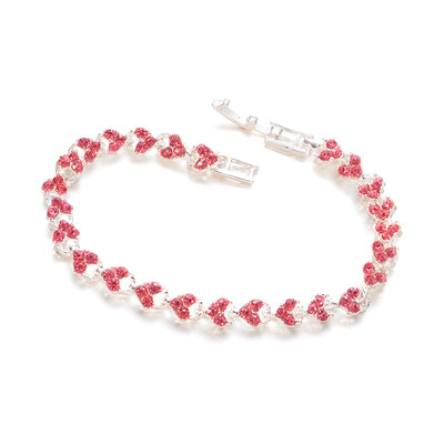 

New Fashion Colorful Zircon Crystal Bracelets & Bangles Rome Style Bracelet For Women Jewelry Gift