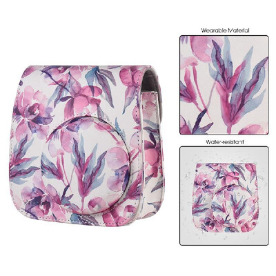 

Andoer PU Camera Case Bag for Fujifilm Instax Mini 988s8 Pink