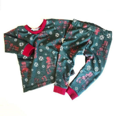

Christmas Newborn Kids Baby Boys Clothes Deer Tops T-shirt Leggings Pants Outfit