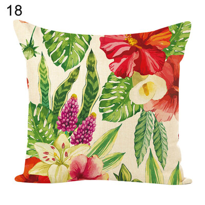 

Flower Green Plants Square Throw Pillow Case Cushion Cover Sofa Bed Car Decor