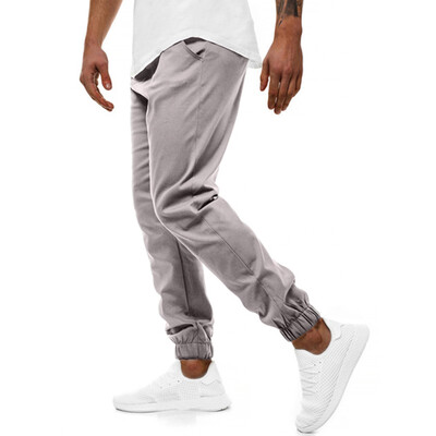 

Gobestart Mens Casual Fitness Bodybuilding Pocket Skin Full Length Sports Pants