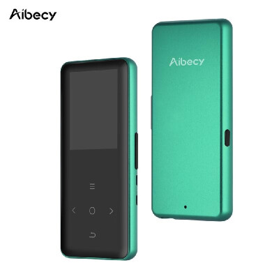 

Aibecy M49 BT MP4 Music Player with Lightweight Aluminum Case Built-in Speaker FM Radio Recording E-book Video Picture Browse Fun