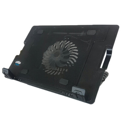 

Dual USB Ports Multiple Levels Adjustable Laptop Cooler Anti-slip Low Noise Large Air Volume Notebook Cooling Fan