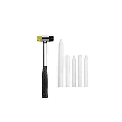 

Unique Tools 5pcs White Tap Down Pen 1pc Rubber Hammer Car Paintless Dent Repair Tools