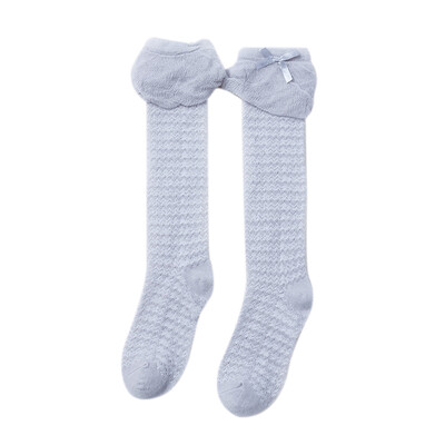 

New Autumn Winter Baby Girl Cute Socks Bowknot Design Cotton Long Socks Party Infant Children Soft Crib Leg Warmer