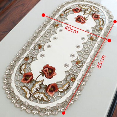 

Vintage Embroidered Cloth Rectangular Wedding Table Cloth Event Party Banquet Home Decoration Table Cover Table Clot