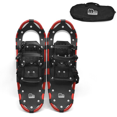 

Snowshoes Women Men Aluminum Snow Shoes with Adjustable Bindings Carrying Tote Bag