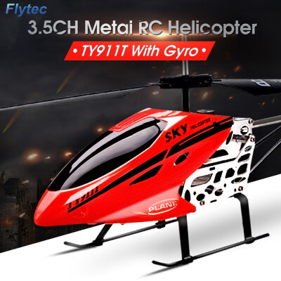 

Flytec TY911T 35CH Metal RC Helicopter with Gyroscope for Kids Toys Children Gift