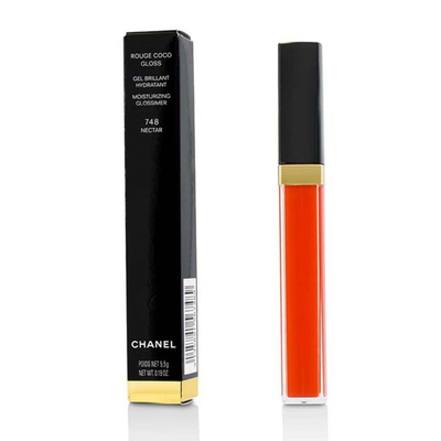 

CHANEL - Rouge Coco Gloss Moisturizing Glossimer - 748 Nectar 55g019oz