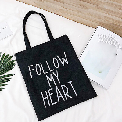 

Tailored Women Fashion Canvas Bag Female Art Bag Student Large-capacity School Bag