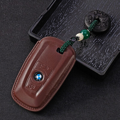 

Applicable to BMW 1 series 3 series 5 series&7 series gt320 330i X3 x4m5m6 leather car key case buckle BMW car leather