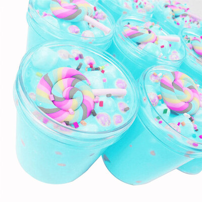 

〖Follure〗120ml Lollipop Mud Mixing Cloud Slime Putty Scented Stress Kids Clay Toy