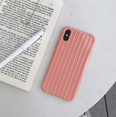 

New creative luggage TPU for iPhoneXxs mobile phone case 6s Apple 7plus8plus protective case