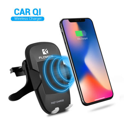 

Wireless Chargers QI Car Air Vent Holder 10W USB Charging Charger For Samsung Cellphone X 10 8 Plus