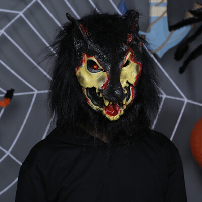 

Creepy Animal Halloween Latex Mask Costume Head Mask Full Face Covered For Masquerade Party Favor Masquerade Masks Mascarillas