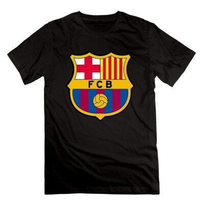 

Fc Barcelona Soccer Club Mens Stylish Adult Short Sleeve T-Shirt