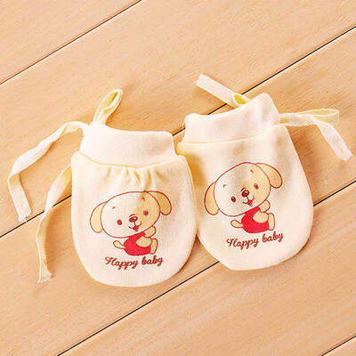 

1 pair Baby Anti Scratch Gloves Newborn Protect Face Adjustable Scratch Mittens