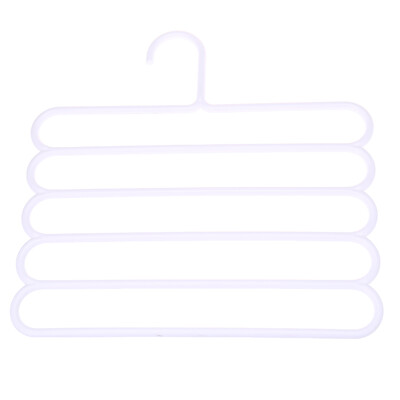 

Fashion Hanger Five-layer Clothes Drying Rack Multifunction Plastic Scarf Clothes Hangers Hangers Storage Racks