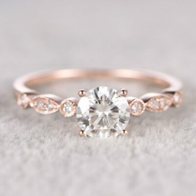 

for women female Jewelry Rose gold color Engagement Rings Wedding rings top quality