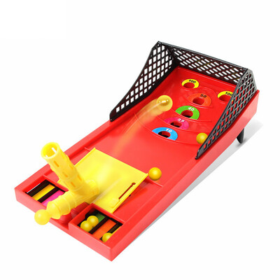 

Portable Table Top Shoot Ball Game Pull Aim&Shoot Arcade Board Game for Ages 5&Up