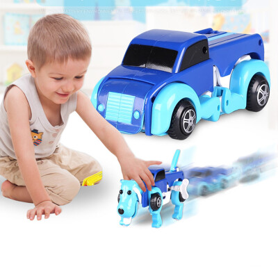 

Siaonvr The Dog Car Novelty Clockwork Deformable Car Dog New Year Kids Toy