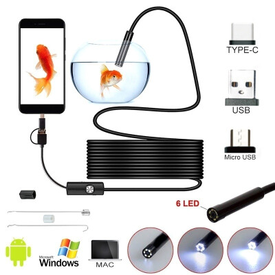 

New 2510M 55mm 50MP Wireless Endoscope 25601920 WiFi Inspection Camera IP67 Waterproof Wireless Borescope Ear Scope Snake