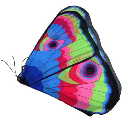 

Shawl Butterfly Cloak Soft Gradient Color Butterfly Wings Design Shoulder Straps Holiday Kids Decor Costume Accessories