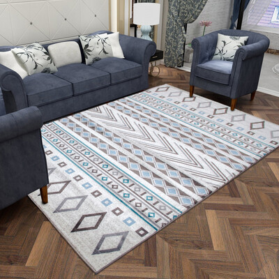 

Li home modern minimalist coffee table living room European&American European Jane European sofa bedroom restaurant large room non-slip carpet Fan Luo 033608 80 120cm