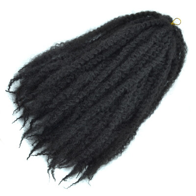 

Chorliss Kinky Twist Hair Crochet Braids Hairstyle Synthetic Ombre Braiding Hair Extension