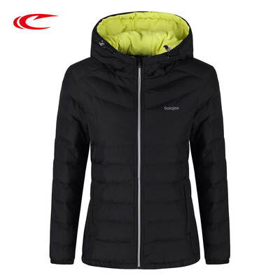 

SAIQI 2017 Short Hiking Outdoor Women Winter Jacket Thick Cotton Coat Hooded Design Cotton-Padded Warm Outside Sport Parka 1102