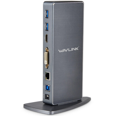 

Основной результат (Wavlink) WL-UG39DK7 USB3.0 оборотов DVI / VGA / HDMI конвертер Apple MacBook расширение док-адаптер Gigabit Ethernet типа с