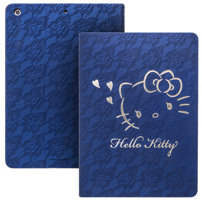 

Новый Hello Kitty IPad корпус 9,7 дюйма мультфильм защитной оболочки кобура умной заторможенность синего шнурок раздел Xinyu Hello Kitty *