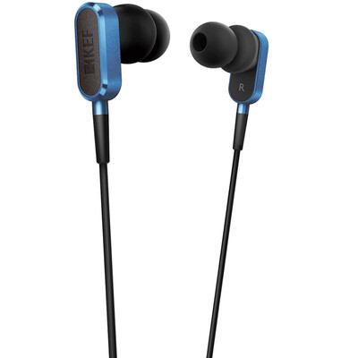 

KEF M100 Fever HI-FI Headphones In-Ear High-Fidelity Noise Reduction Monitor Headphones with Wire Control Racing Blue