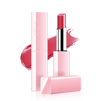 

Youke Si ukiss Afternoon Tea Light Glaze Lipstick 09 caramel chocolate lip gloss lip balm lipstick moisturizing moist&moist