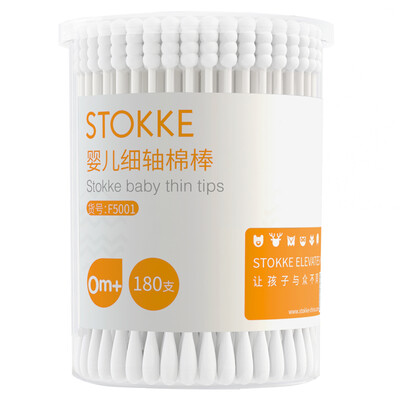 

STOKKE fine cotton swab 180 dual purpose white