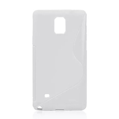 

Arc Matte Soft Silicone Fitted Protector Cover Case for Samsung Note 4