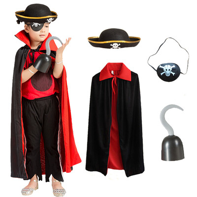 

Dome recalls Halloween costume masquerade cos boys&girls costumes pirates Zorro cloak cloak performance suit pirate captain