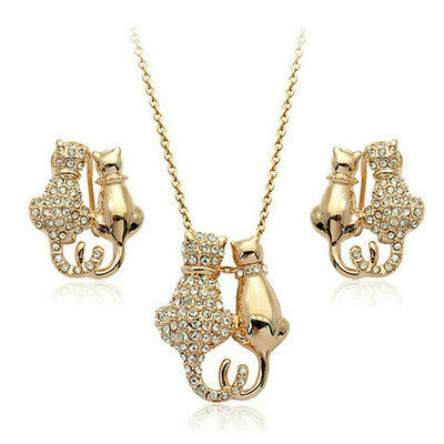 

Ожерелье и ушные наборы для котенка Cats® Kitty Cat Kit 18K с золотым покрытием