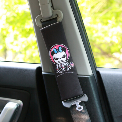 

Hua decorative car seat belt shoulder sleeve cute cartoon seat stool belt seat child safety belt shoulder sleeve violence bear paragraph