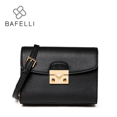 

BAFELLI сплит кожаный лоскут женщин плеча мешок Crossbody Сумки Красный розовый bolsa mujer Женские сумки Дизайнер Сумка 7 цветов
