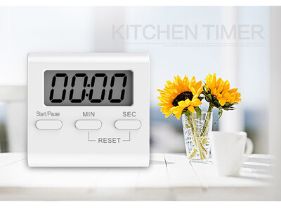 

Digital Kitchen TimerCooking Timer Clock with Loud Alarm Magnetic Back