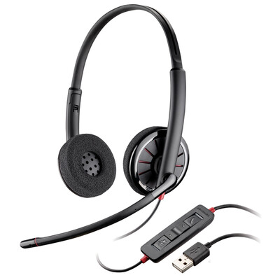 

Plantronics Blackwire C320 USB-гарнитура с микрофонным шумоподавлением