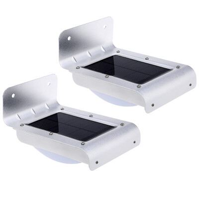 

2PCS 16 LEDs Outdoor Solar Motion Light Energy Saving Infrared Sensor Wall Lamp